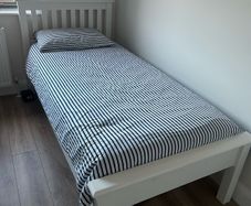 Single Bed Frame and Mattress