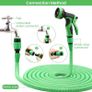Garden Hose Expandable 50ft High Pressure Car Wash Plastic Pipe Magic Flexible Water Hose With Spray Gun For Watering Image 3