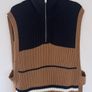 COS knitted zip-front vest Image 2