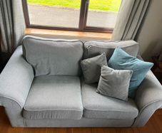 2 Blue Sofas
