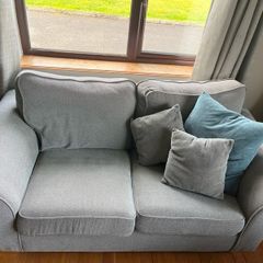 2 Blue Sofas