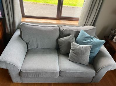 2 Blue Sofas