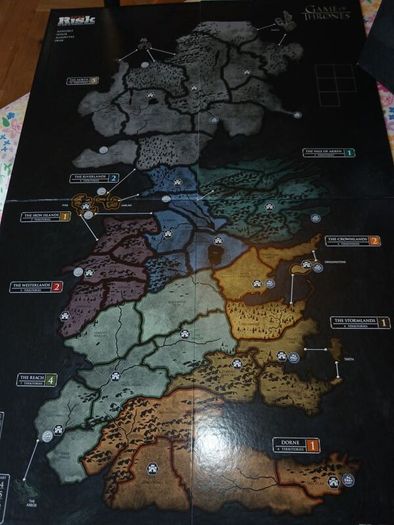 Game of Thrones Risk Board Game