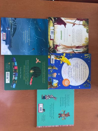 Children Picture Book Bundle x5 - The Gruffalo, Giraffes Cant Dance, Pip & Posy & More