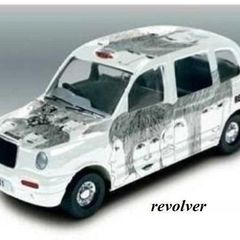 Beatles London Taxi - Revolver, die cast