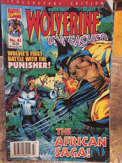 15 Marvel Comics Collectors Edition Wolverine Unleashed