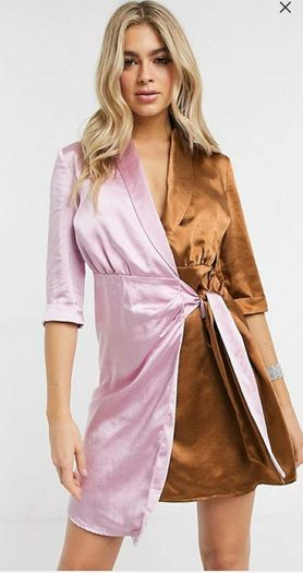 Unique 21 Mini Satin Dress