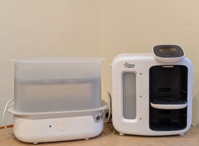 Tommee Tippee Steriliser and Perfect Prep machine