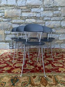 Set of 6 vintage Tonietta chairs
