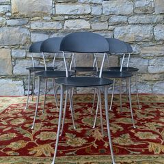 Set of 6 vintage Tonietta chairs