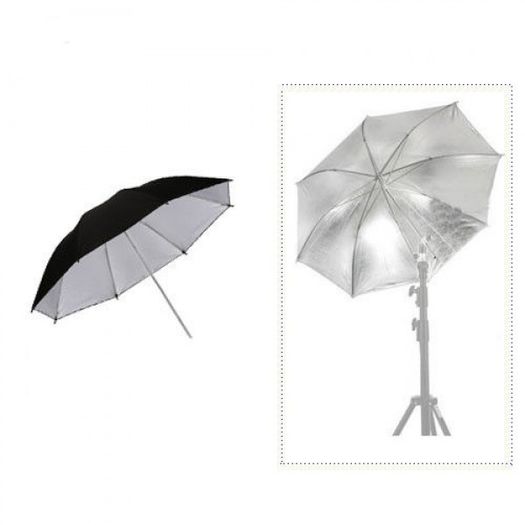 255W 3 White Umbrella Continuous Lighting Kit