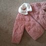 BNWT Age 3-4 Girls Pink Coat Image 2