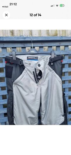 BMW Streetguard Rallye motor cycle trousers