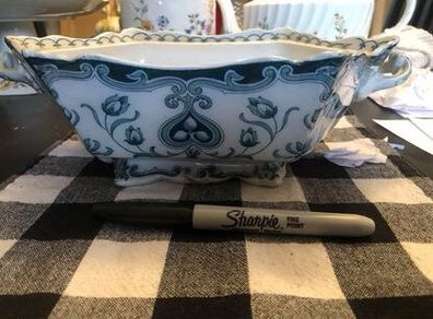 Rare antique burslem serving dish