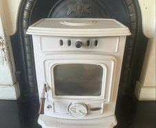 Henley Cream Enamel Stove