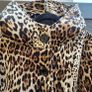 Animal print fleece jacket size 12 Image 3