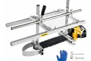 Chainsaw Mill Planking Milling From 18" To 48" Guide Bar Trimmer Fire Portable