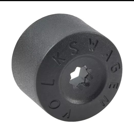 x20 Volkswagen 17mm wheel nut, stud bolt cap covers