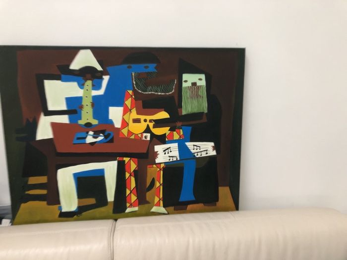 Canvas painting