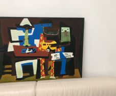 Canvas painting