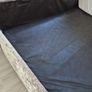 Small double bed and mattress Image 6