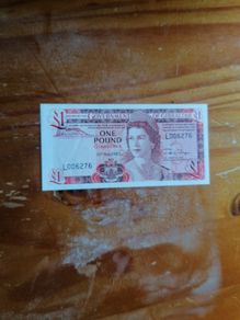 A/UNC 1983 Gibraltar One Pound Banknote