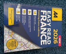 AA Easy Read Road Atlas of France 2026