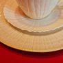 Belleek Limpet Trio - Irish Porcelain Tea Cup, Saucer & Plate Image 6