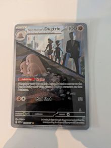 Pokemon Team Rockets Dugtrio IR