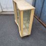 vintage mid century glass display cabinet Image 3