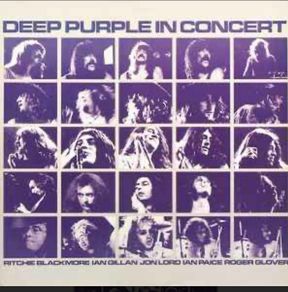 DEEP PURPLE in concert live original double vinyl record. Vinyl is near mint. Sleeve is vg with signs of wear on spine