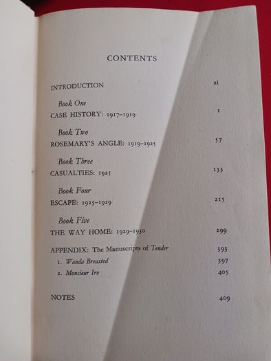 F.Scott Fitzgerald/ Tender is The Night/ 1953/ The Grey Walls Press