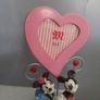 vintage mickey and minnie mouse photo frame Image 3
