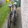 2 bikes silver one medium black one large Image 4
