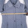 Isle Collection Slate Blue Grey Diamond Quilted Jacket 18UK/46EU Image 8