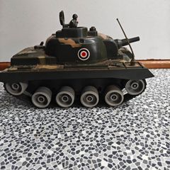 Vintage Marx Toy Tank, originally it moved, and fired caps.