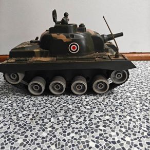 Vintage Marx Toy Tank, originally it moved, and fired caps.
