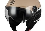 BHR Articolo 801 Motorcycle Helmet Cool Beige Size M 57-58cm