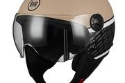 BHR Articolo 801 Motorcycle Helmet Cool Beige Size M 57-58cm