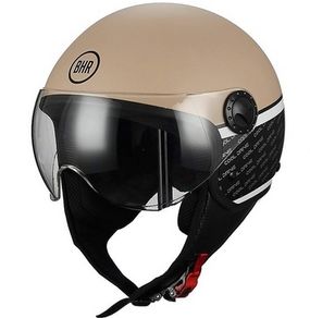 BHR Articolo 801 Motorcycle Helmet Cool Beige Size M 57-58cm