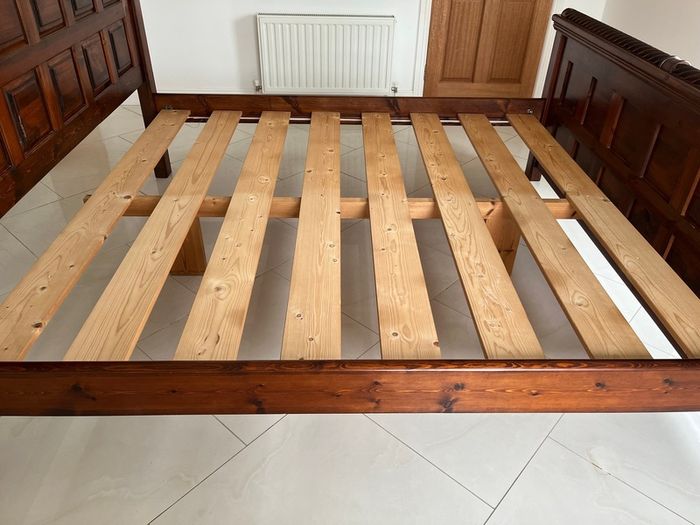 Solid Heavy Bed Frame