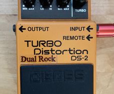 Boss DS-2 Turbo Distortion with MSM Dual Rock Mod