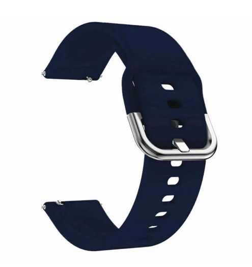 NAVY 22mm Silicone Band Strap Buckle For Samsung Galaxy Watch 46mm Watch GT