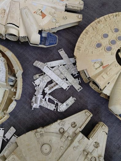 Vintage Original Star Wars toy parts massive lot