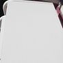 Vintage white metal nesting tables - pair Image 4