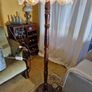 Vintage  Large Tall Lamp with Large Shade Image 4