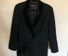Designer Louise Feraud wool jacket/blazer