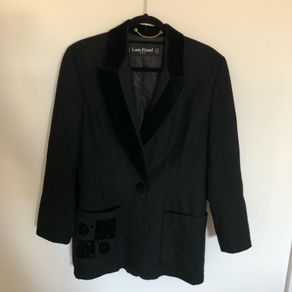 Designer Louise Feraud wool jacket/blazer