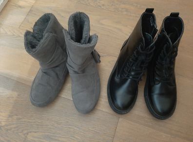 Boots x 2, Shoes x 1  (Ladies Size 4)