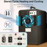 Mini Fridge 15 Liter/21 Cans, Small Drink Fridge Portable for Bedroom or Car (AC/DC), Thermoelectric Refrigerator for Skincare Beauty, Cooler & Warmer with ECO Quiet Mode (FREE POSTAGE) Image 6